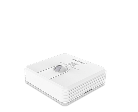 Milesight VS341 desk and seat occupancy sensor, angled view