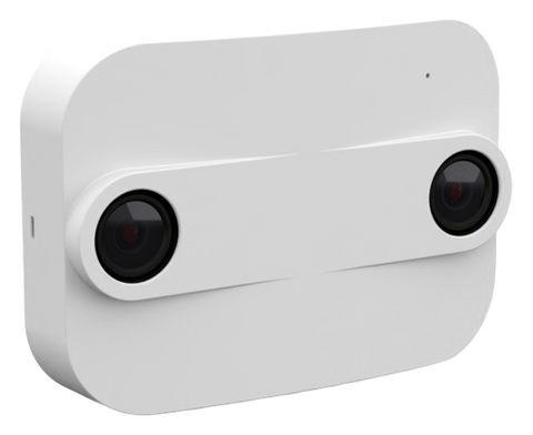 Xovis PC2SE 3D people counting sensor, front view