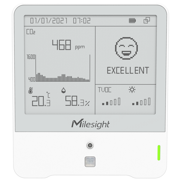 Milesight AM307 – 7-in-1 Indoor Ambience Monitoring Sensor