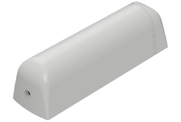 Elsys EMS Desk LoRaWAN desk occupancy sensor, angled view