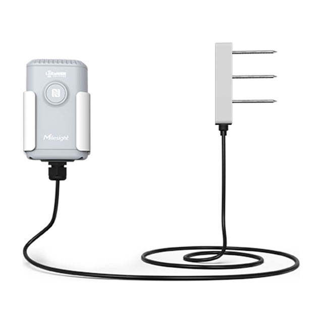 Milesight EM500-SMTC LoRaWAN soil moisture, temperature and EC sensor