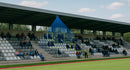 Milesight VS135 High Ceiling people counter coverage in a stadium stand, in-context