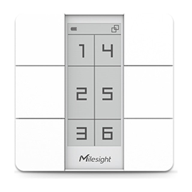 Milesight WS156 LoRaWAN smart scene panel
