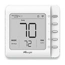 Milesight WT201 LoRaWAN smart HVAC thermostat