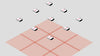 Xovis multisensor coverage grid with SPIDER, illustration
