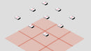 Xovis multisensor coverage grid with SPIDER, illustration